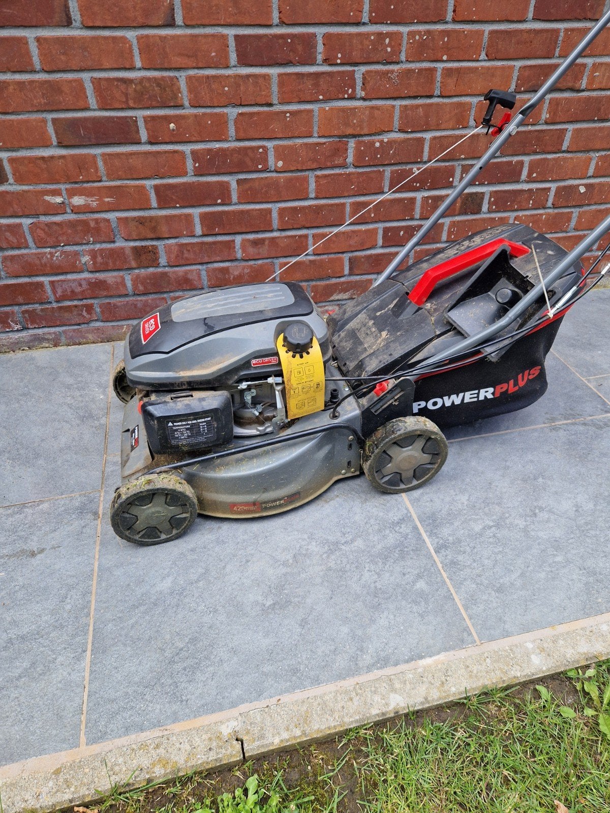 Benzine grasmaaier te koop, Tuin en Terras, Grasmaaiers, Ophalen