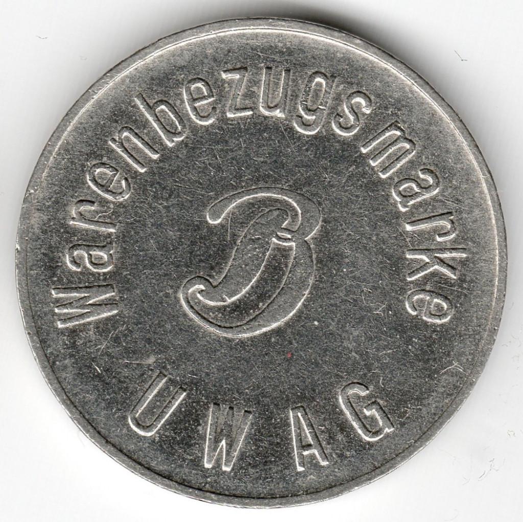 Bezugsmarke B UWAG Réf 9729, Enlèvement ou Envoi