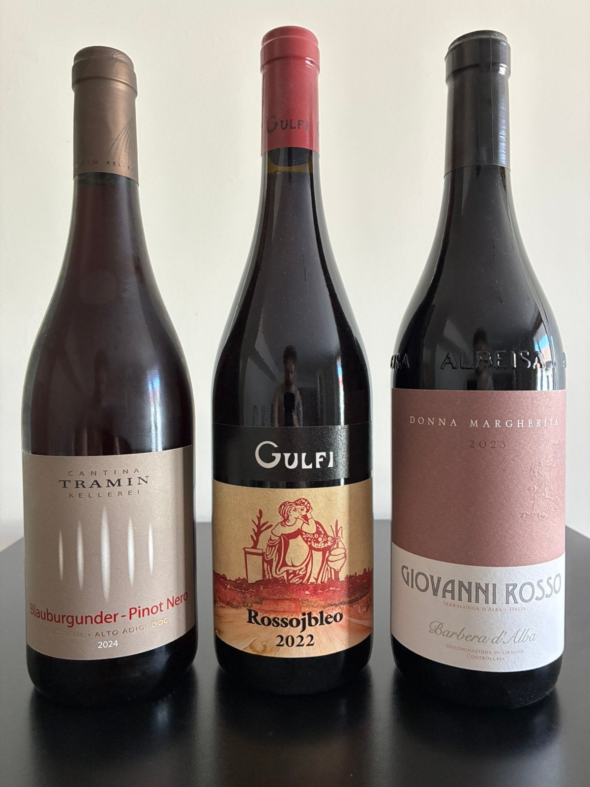 Set à vin rouge italien 3x75cl, Collections, Vins, Enlèvement ou Envoi, Vin rouge