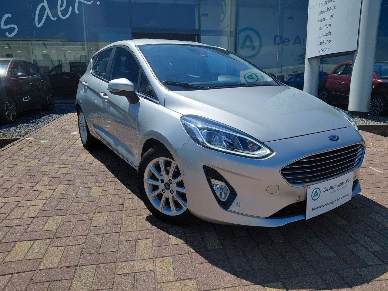 Ford Fiesta Titanium (année de construction 2017), Cuir, Achat, Euro 6, Entreprise