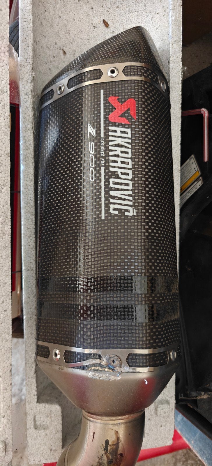 Originele Z900 Akropovic uitlaat, Motoren, Ophalen