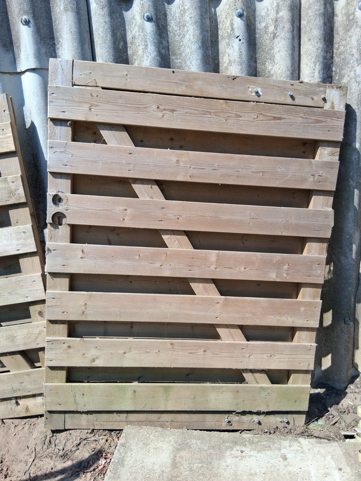 Tuinpoort, Ophalen