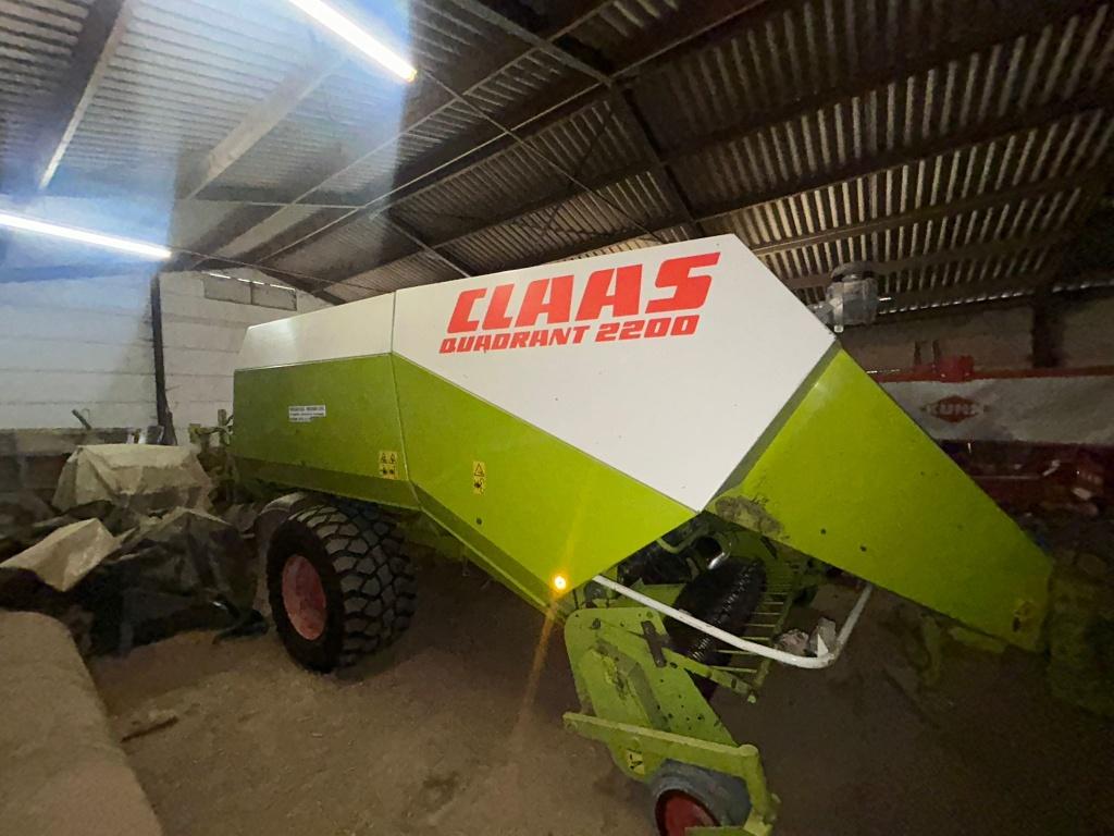 Presse Claas Quadrant 2200, Enlèvement, Utilisé