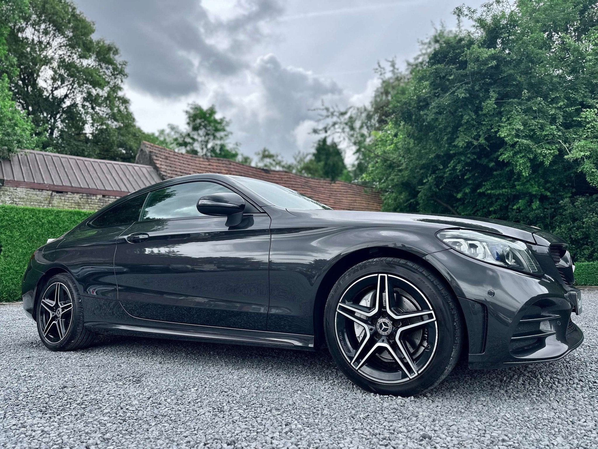 Mercedes-Benz C-Klasse 200 Coupe C 200 4-Matic MHE / Burmest, Auto's, Automaat, 4 zetels, 1497 cc, Gebruikt