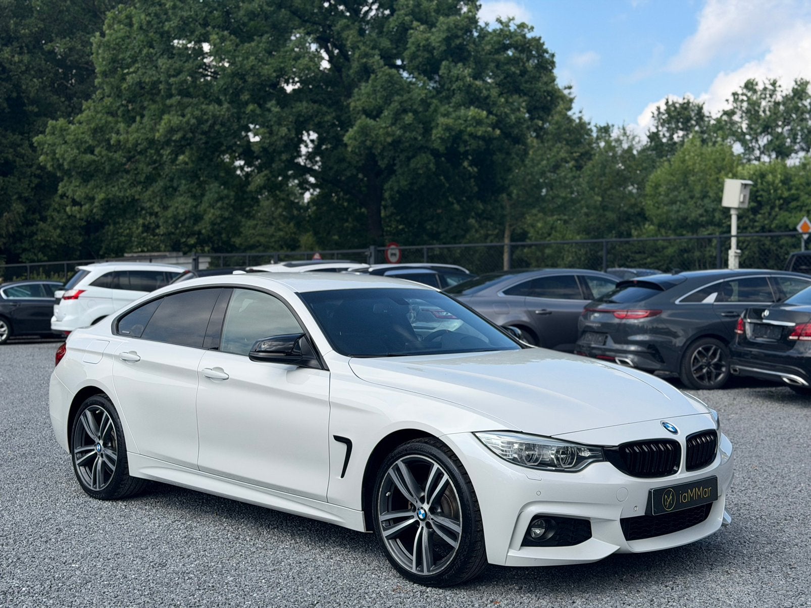BMW 420 - M PACKET - FULL OPTION, Auto's, Automaat, Wit, Leder, Bedrijf