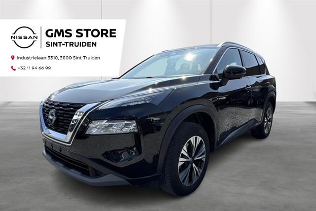 Nissan X-TRAIL Hybrid Automaat 7 plaatsen N-Connecta 7 Plaat, Auto's, Stof, Gebruikt, Zwart, 2000 kg