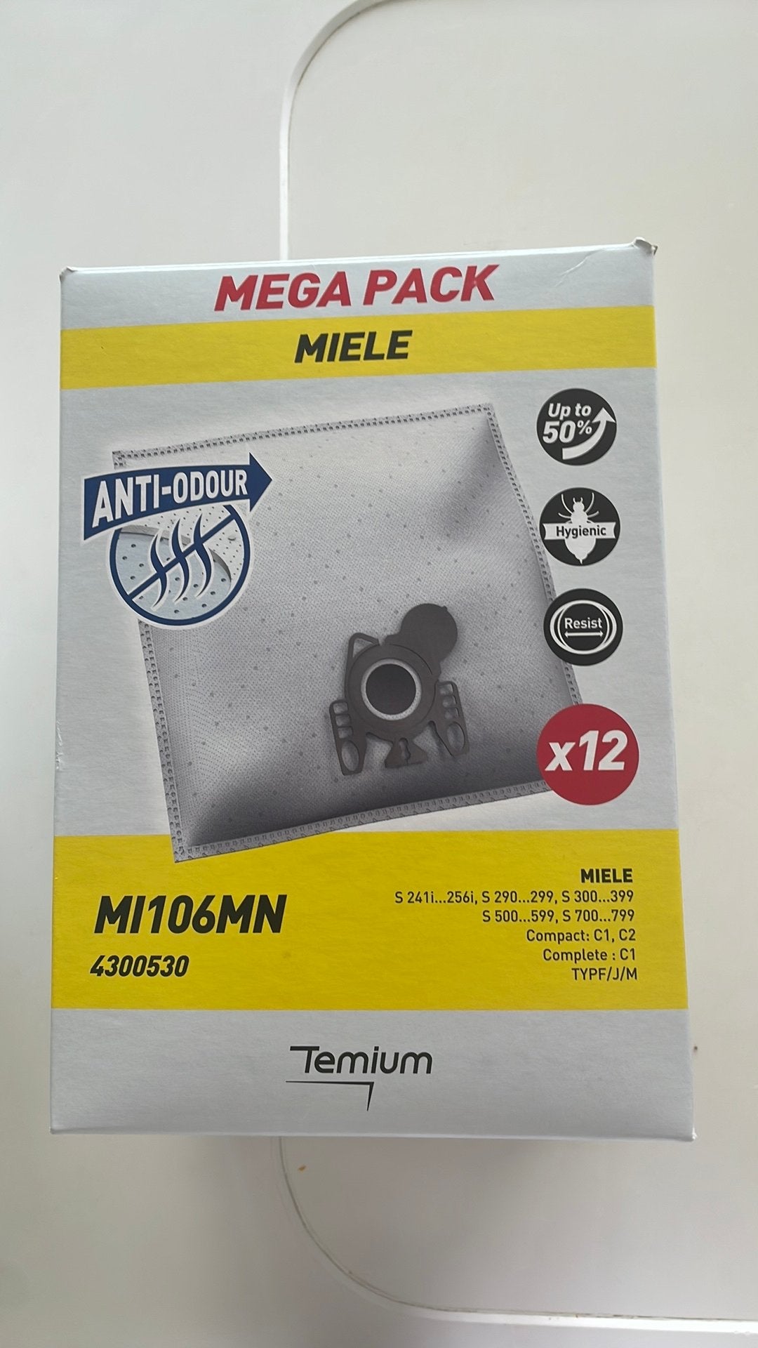 Stofzuigzakken miele MI106MN, Ophalen, Nieuw, Miele