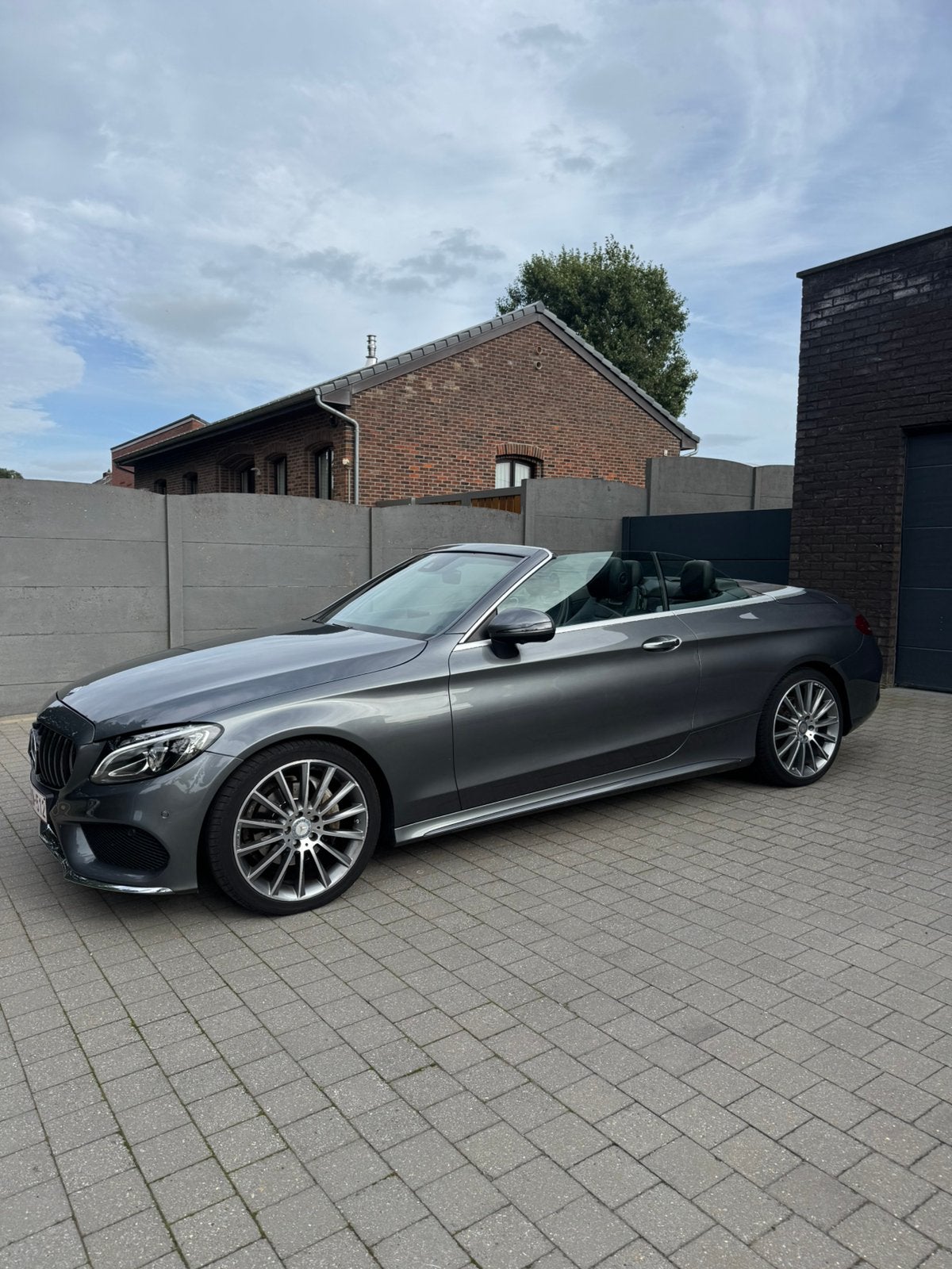 Mercedes-Benz C 220, Autos, Cuir, Argent ou Gris, Achat, Cabriolet