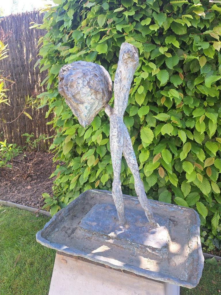 Johan tahon brons, Antiek en Kunst, Ophalen, Brons, Beeld