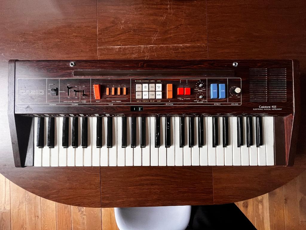 Casio Casiotone 403 ~ Vintage 1980's, Muziek en Instrumenten, Synthesizers, Ophalen, Gebruikt, 49 toetsen, Overige merken