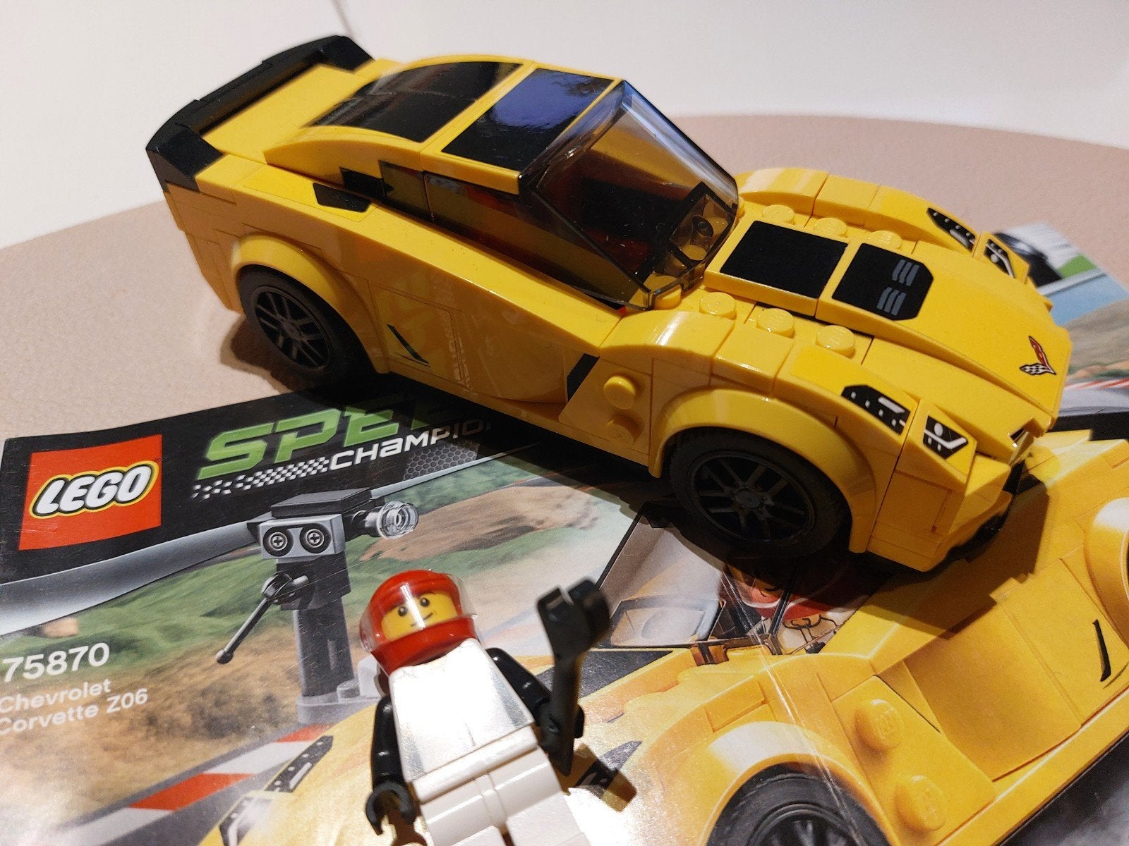 Lego Speed Champions 75870 Chevrolet Corvette Z06, Ophalen of Verzenden, Inclusief minifiguren, Lego, Speed Champions