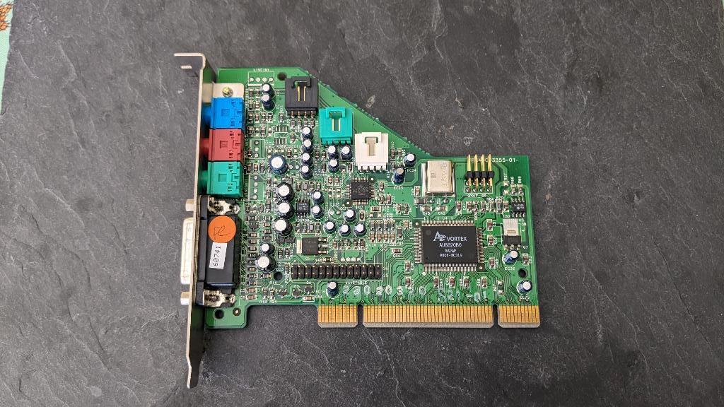 Carte son vintage Turtle Beach Montego A3D, Ophalen of Verzenden