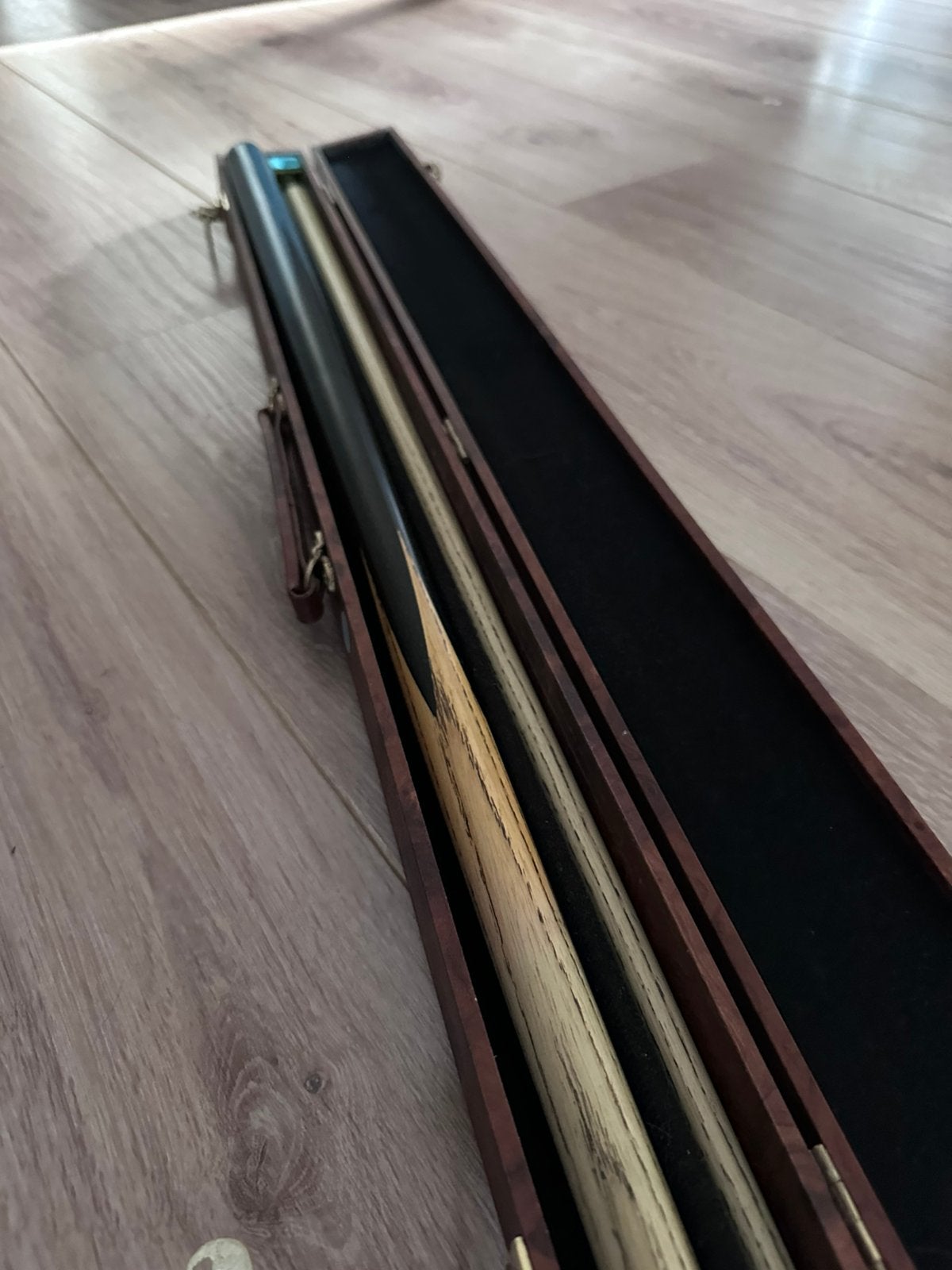 Snooker/ biljart keu set, Sport en Fitness, Biljarten en Poolen, Ophalen, Zo goed als nieuw
