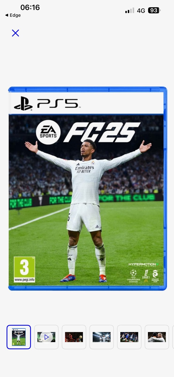 Fifa 25, Enlèvement, Comme neuf, Sport