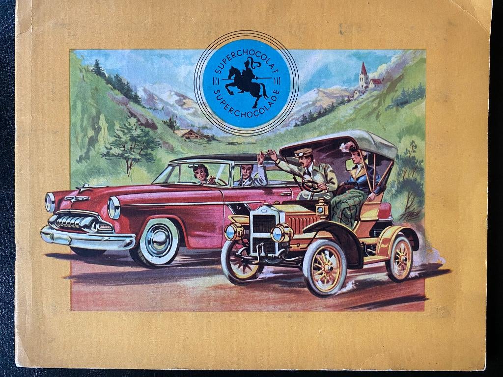 Historisch overzicht van de auto - Uitgave Jacques, Ophalen of Verzenden, Gelezen, Plaatjesalbum