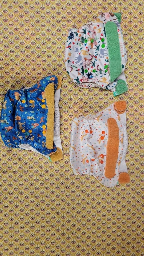 Set 3 overbroekjes, Kinderen en Baby's, Badjes en Verzorging, Ophalen