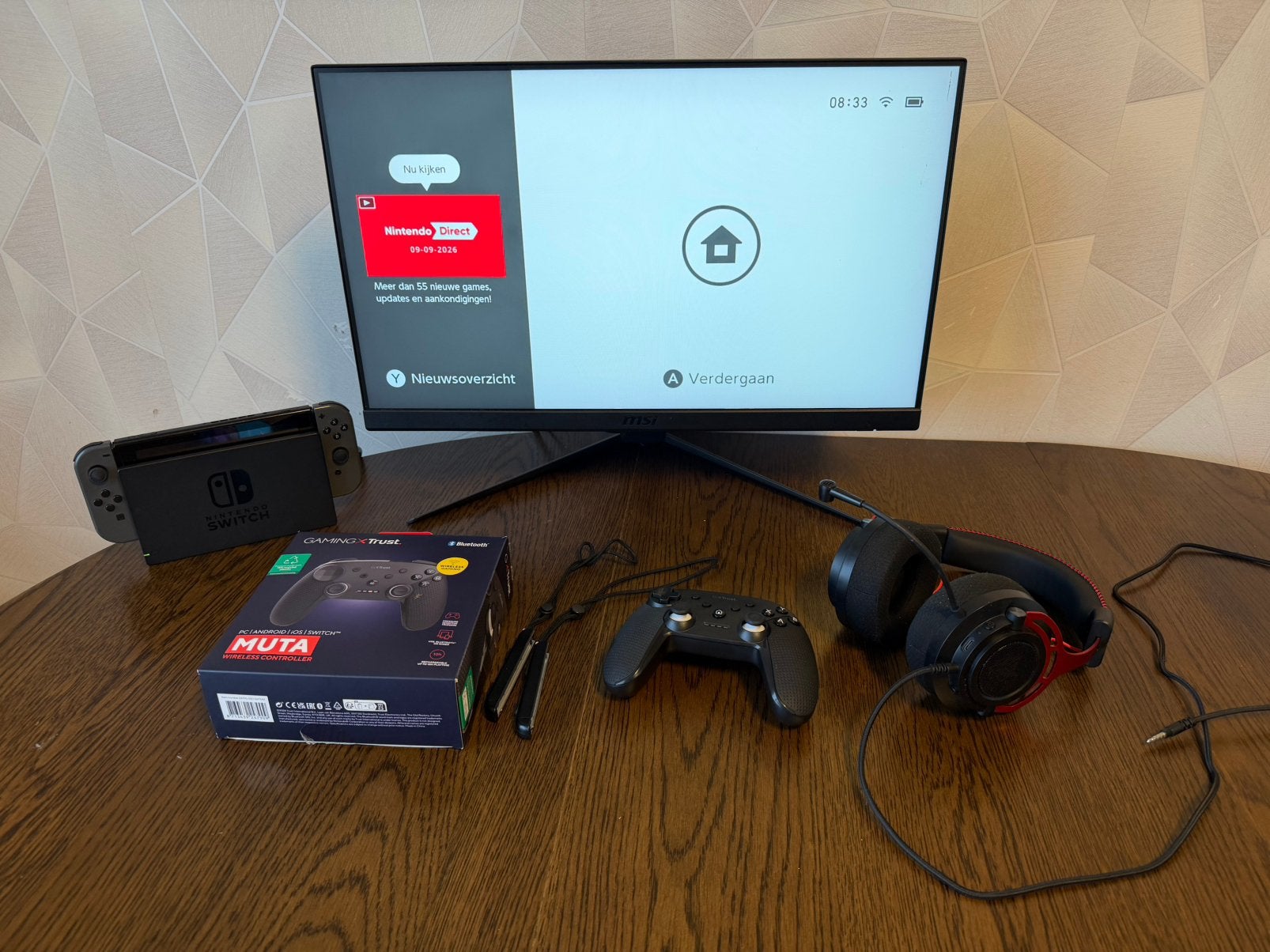 Configuration de la Nintendo Switch, Consoles de jeu & Jeux vidéo, Enlèvement, Comme neuf