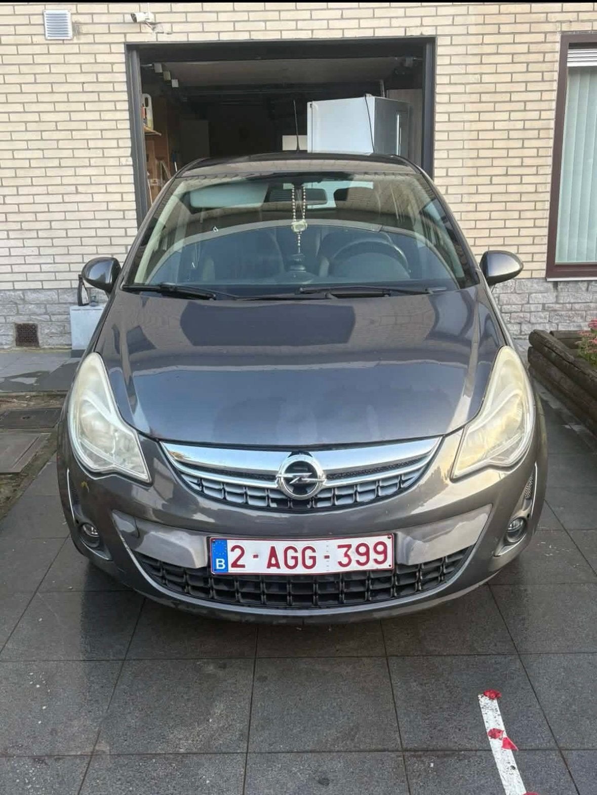 Opel Corsa Benzine (2012) - 5-deurs - Gekeurd tot 2027, Auto's, Voorwielaandrijving, Zwart, Leder en Stof, 5 deurs