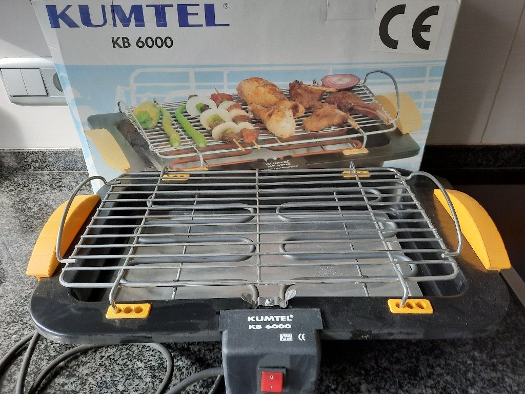 Grill électrique/BBQ, Jardin & Terrasse, Barbecues électriques, Enlèvement ou Envoi, Neuf, Kumtel