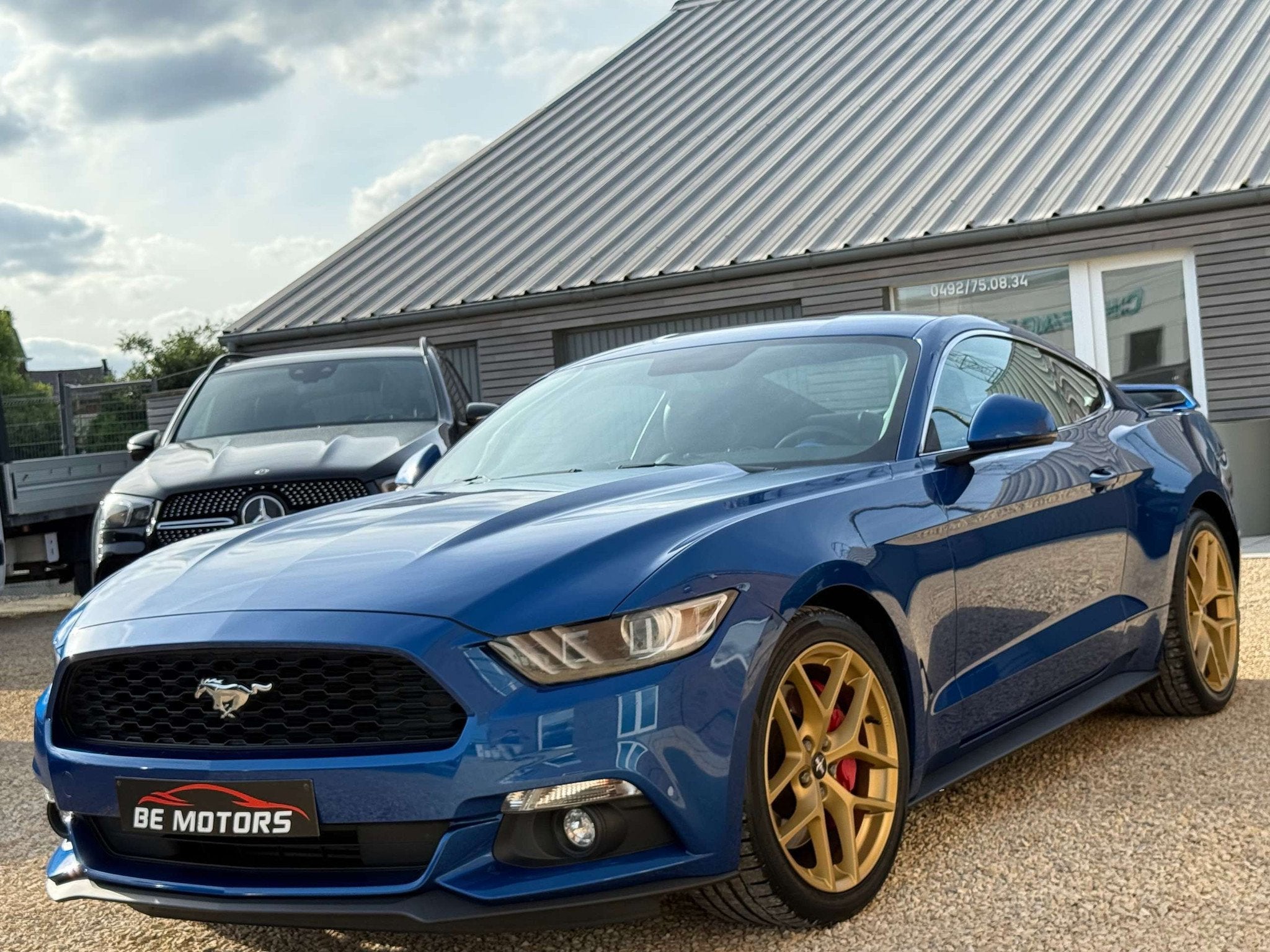 Ford Mustang 2.3 EcoBoost 317 CV DRIVE SELECT - KEYLESS - NA, Autos, Cuir, Achat, Euro 6, Entreprise