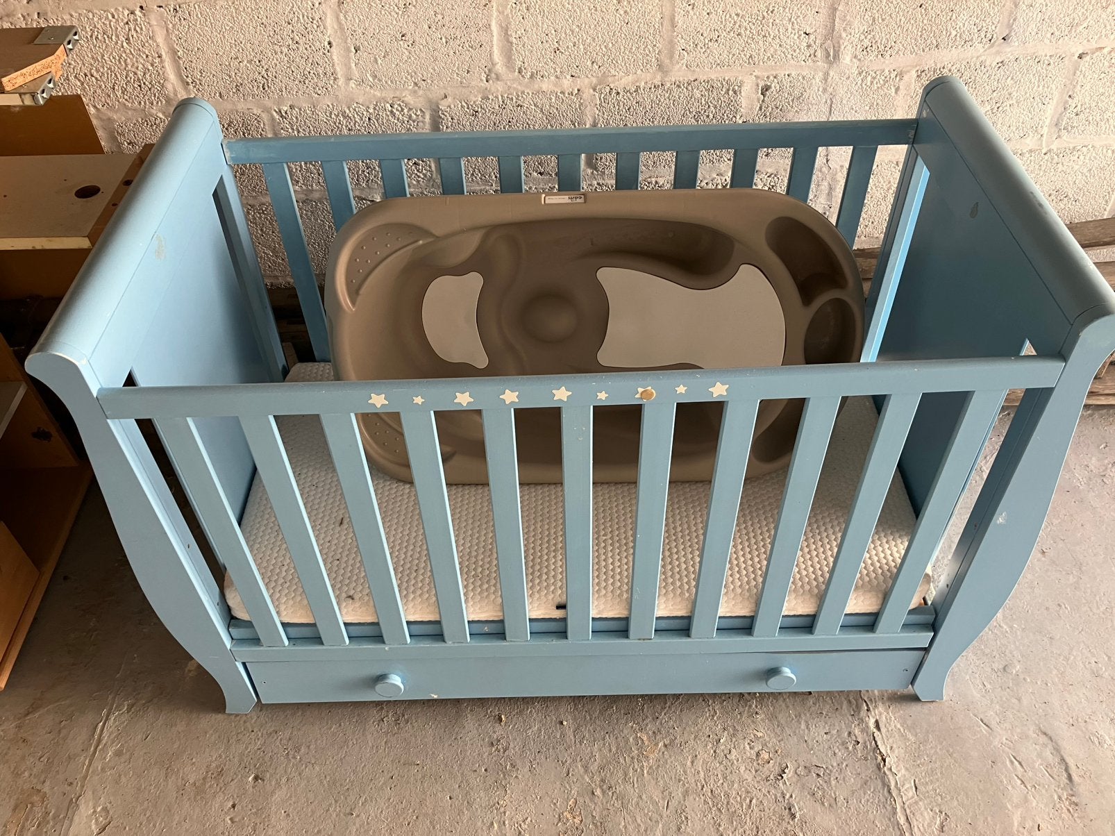 Kinderbed + kinderbad, Enlèvement, Utilisé