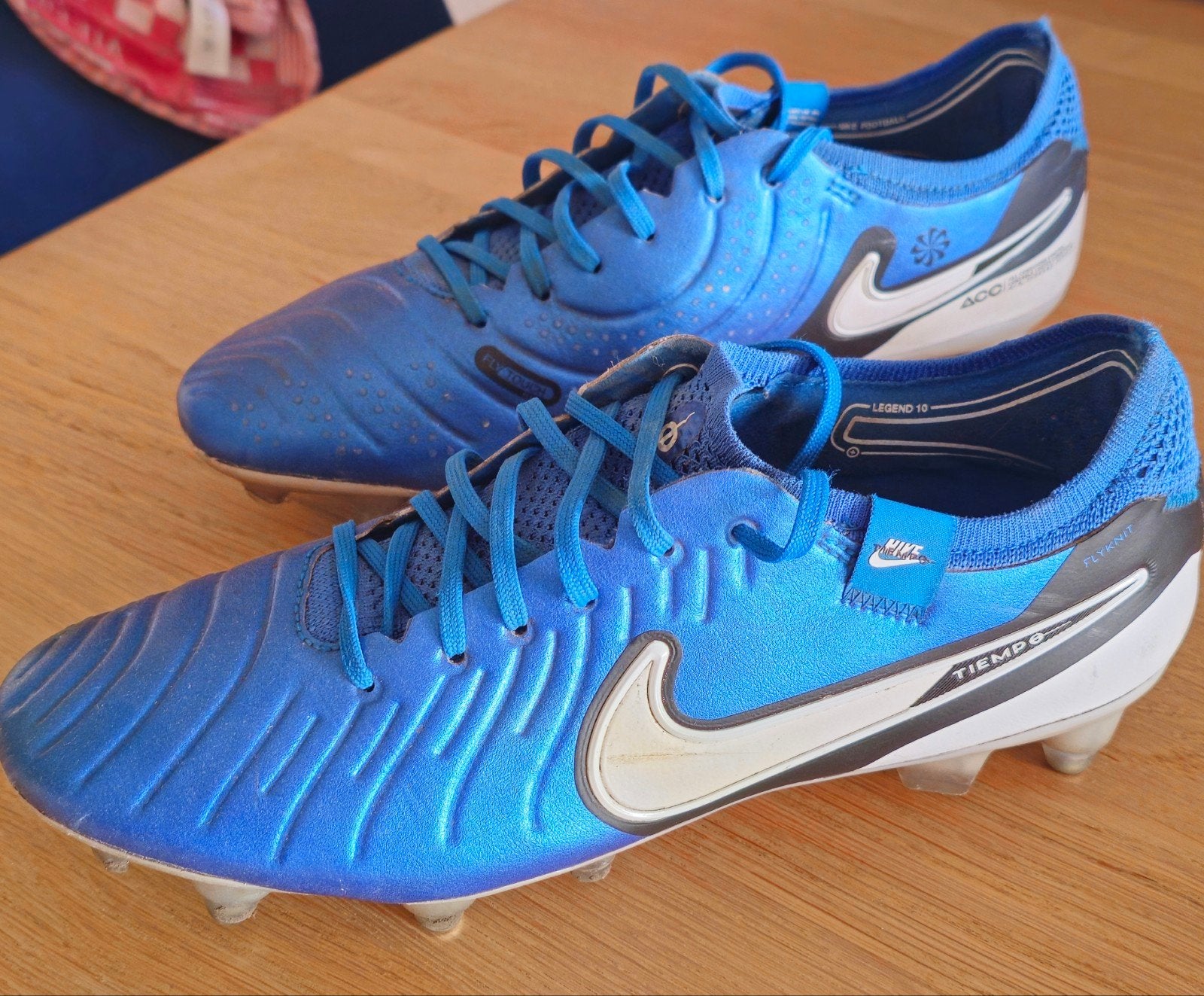 Nike tiempo frog met ijzeren noppen M 41, Sport en Fitness, Ophalen, Zo goed als nieuw, Nike
