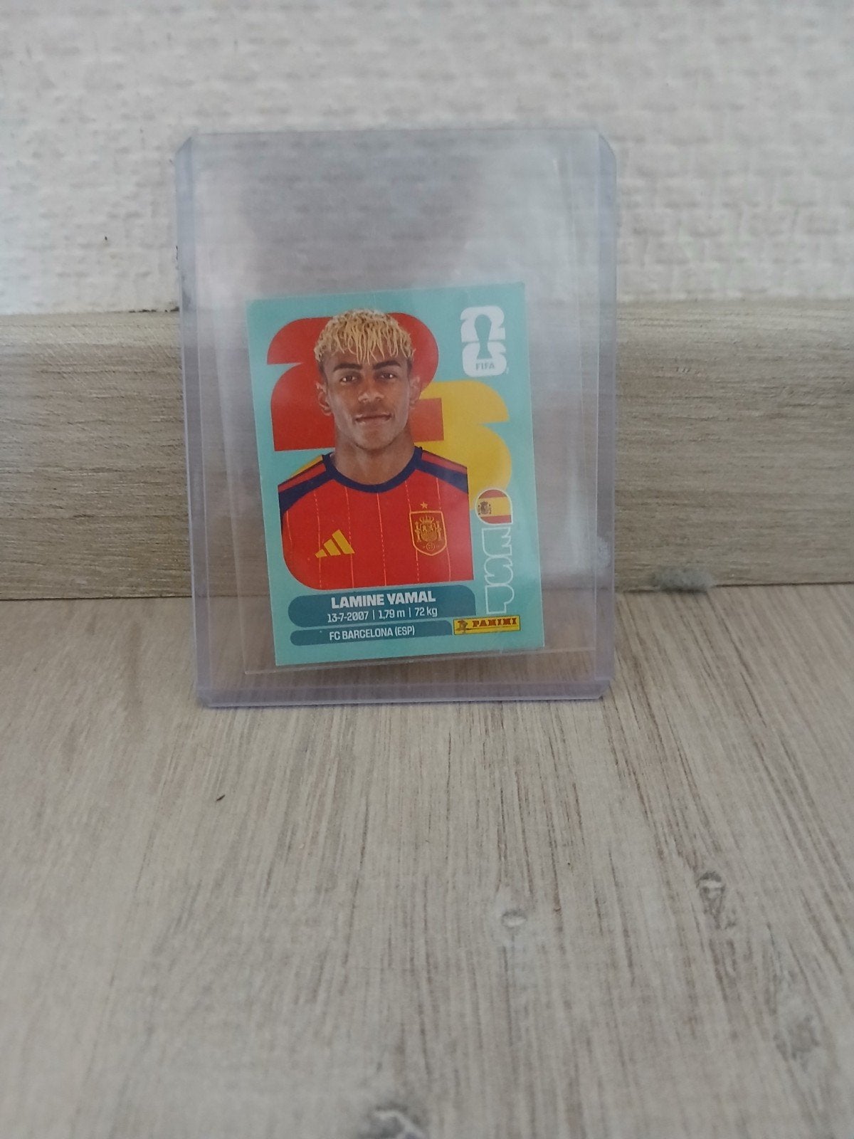 Panini WK 2026 sticker van Lamine Yamal - ESP 15, Verzamelen, Sportartikelen en Voetbal, Ophalen of Verzenden, Zo goed als nieuw