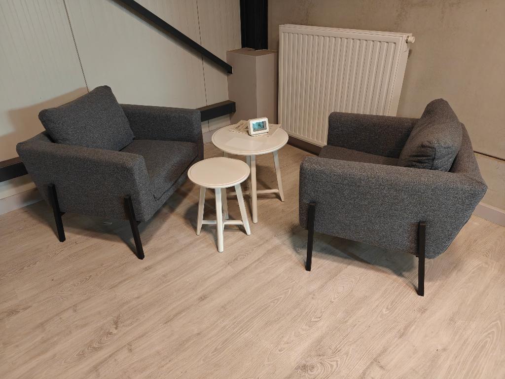 2 lounge zetels, Ophalen, Zo goed als nieuw
