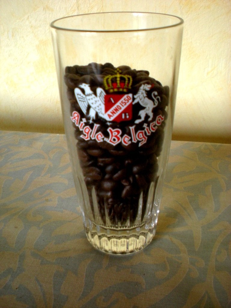 AIGLE BELGICA Nr. 2, Verzamelen, Biermerken, Zo goed als nieuw, Glas of Glazen, Ophalen of Verzenden