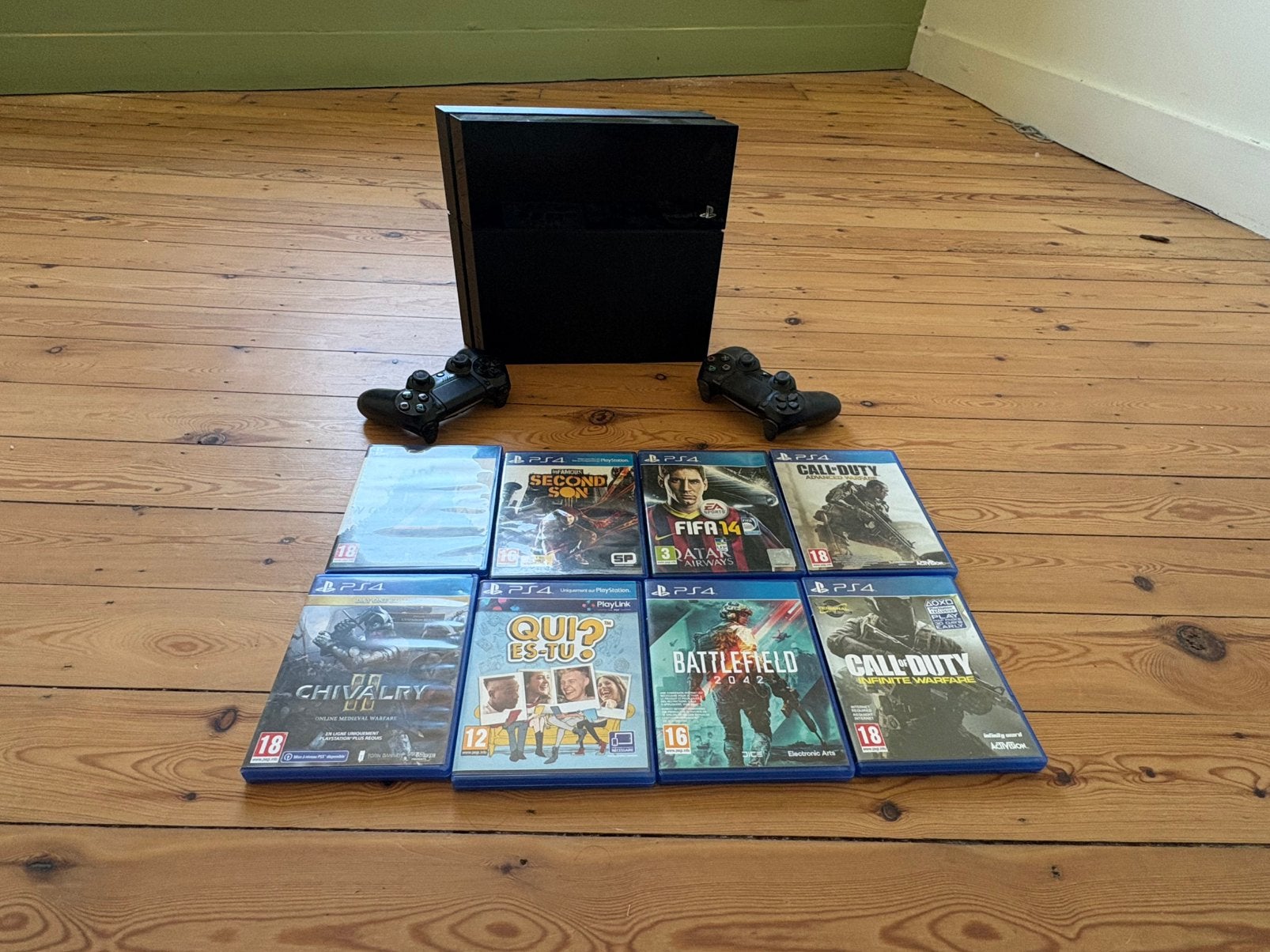 PlayStation 4, 500 GB, Enlèvement ou Envoi, Utilisé, Avec 2 manettes