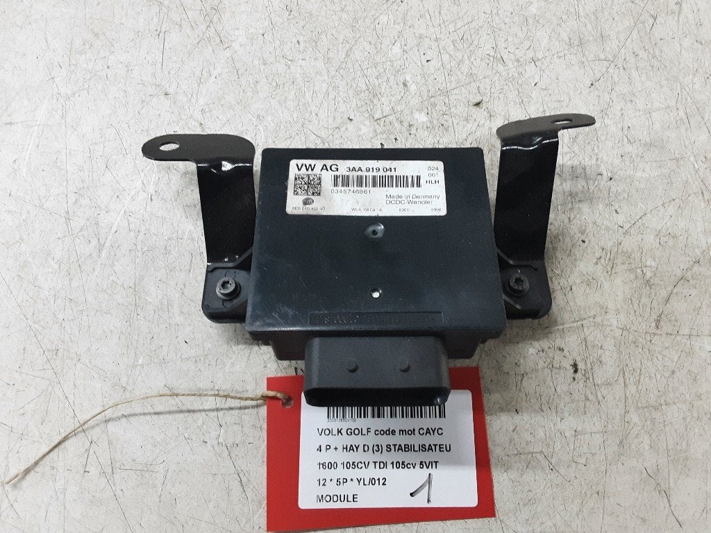 UNITE ELECTRONIQUE Volkswagen Golf VI (5K1) (3AA919041), Volkswagen, Mevr. I. Hauben, Utilisé, Rue de l'Espoir 34 34
4030  GRIVEGNÉE, BE