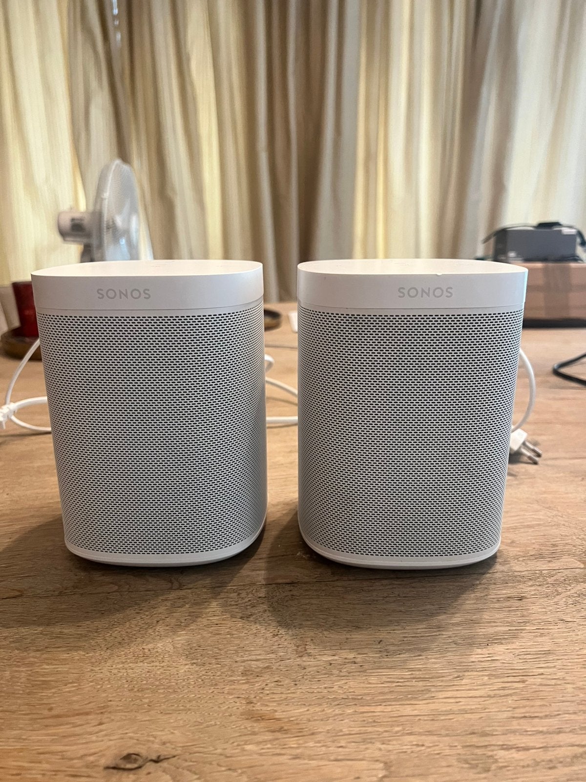 Sonos One Wit – Set van 2 speakers (Stereopaar), Enlèvement ou Envoi, Comme neuf, Sorento