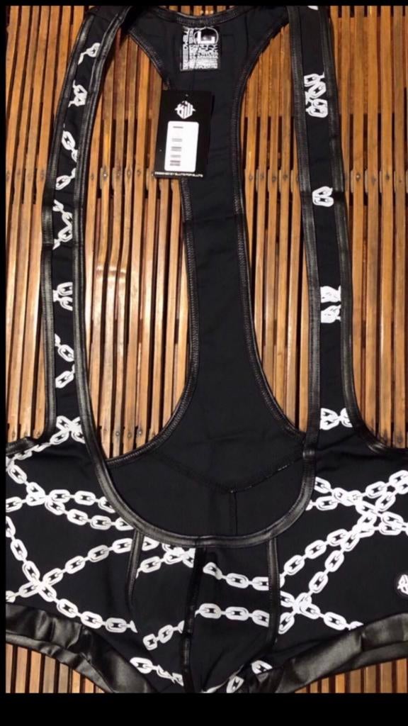 Singlet - leather gear vibes - size XL, Ophalen of Verzenden, Zwart, Hemd
