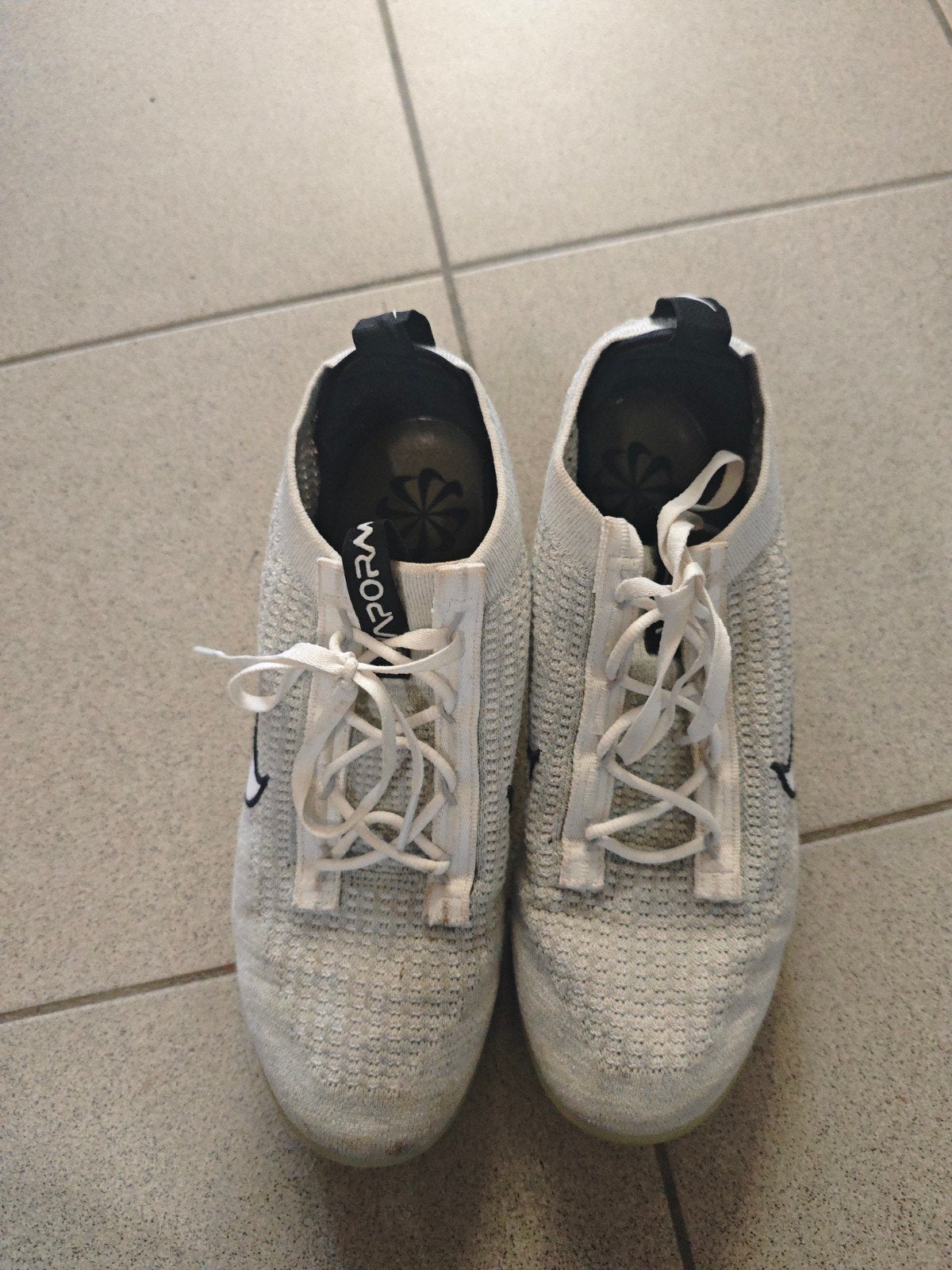 Nike vapormax wit, us9, 42.5, Ophalen, Wit