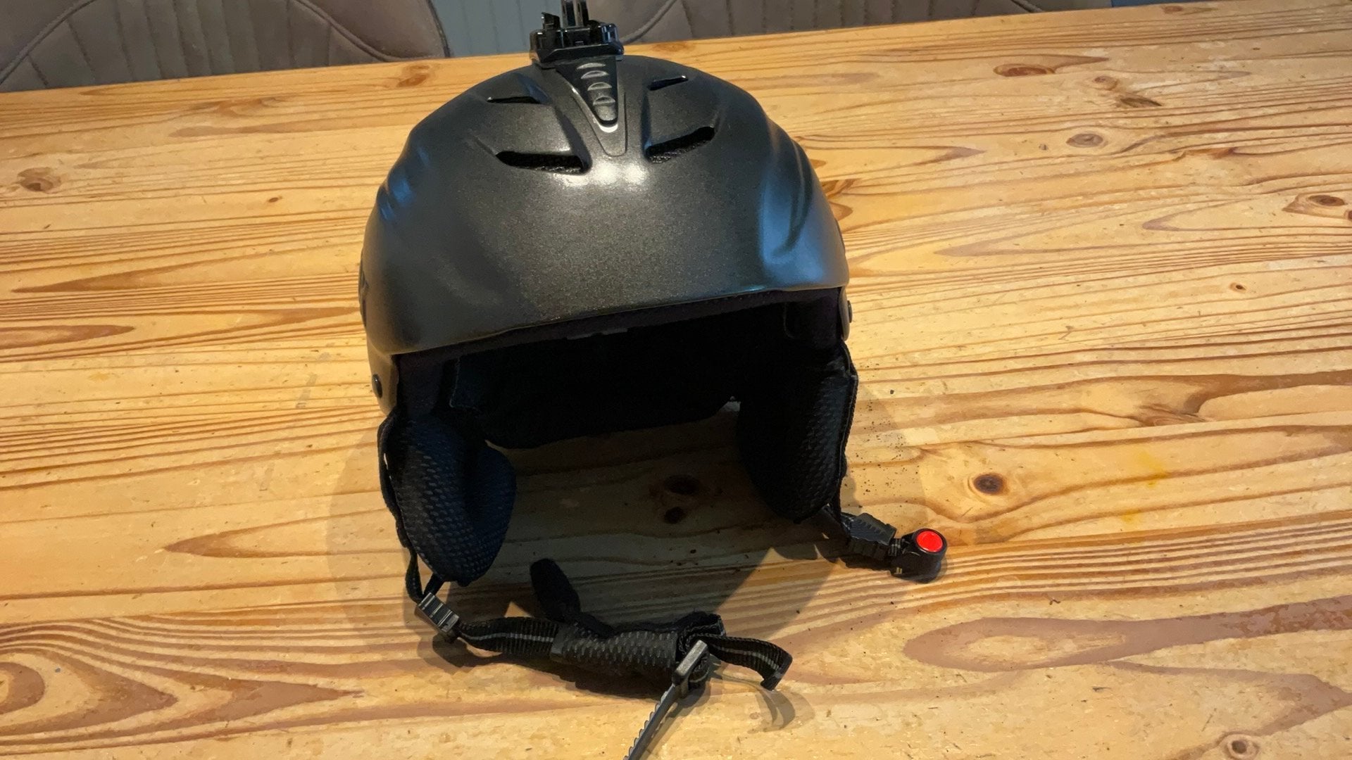 Skihelm  Uvex maat M (valt groot), Sport en Fitness, Skiën en Langlaufen, Ophalen of Verzenden, Zo goed als nieuw