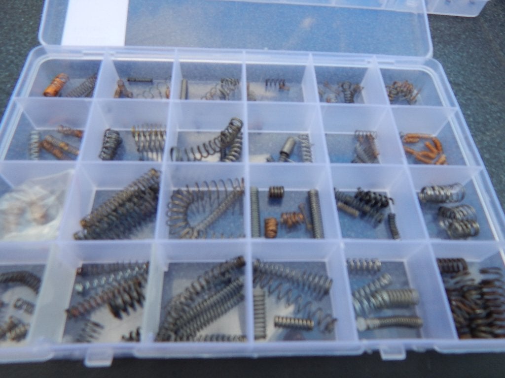 Assortement Drukveren in sorteerdoos N-H0-1, Overige merken, Gelijkstroom of Wisselstroom, Ophalen of Verzenden, Gebruikt