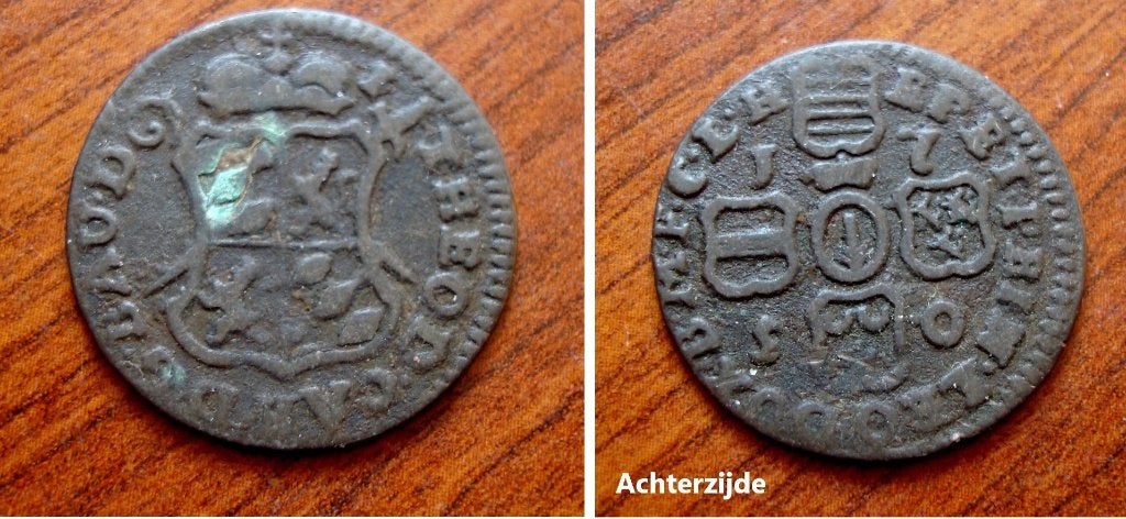 Liard Liège Theodoor de Bavaria 1750, Timbres & Monnaies, Envoi, Bronze, Monnaie en vrac