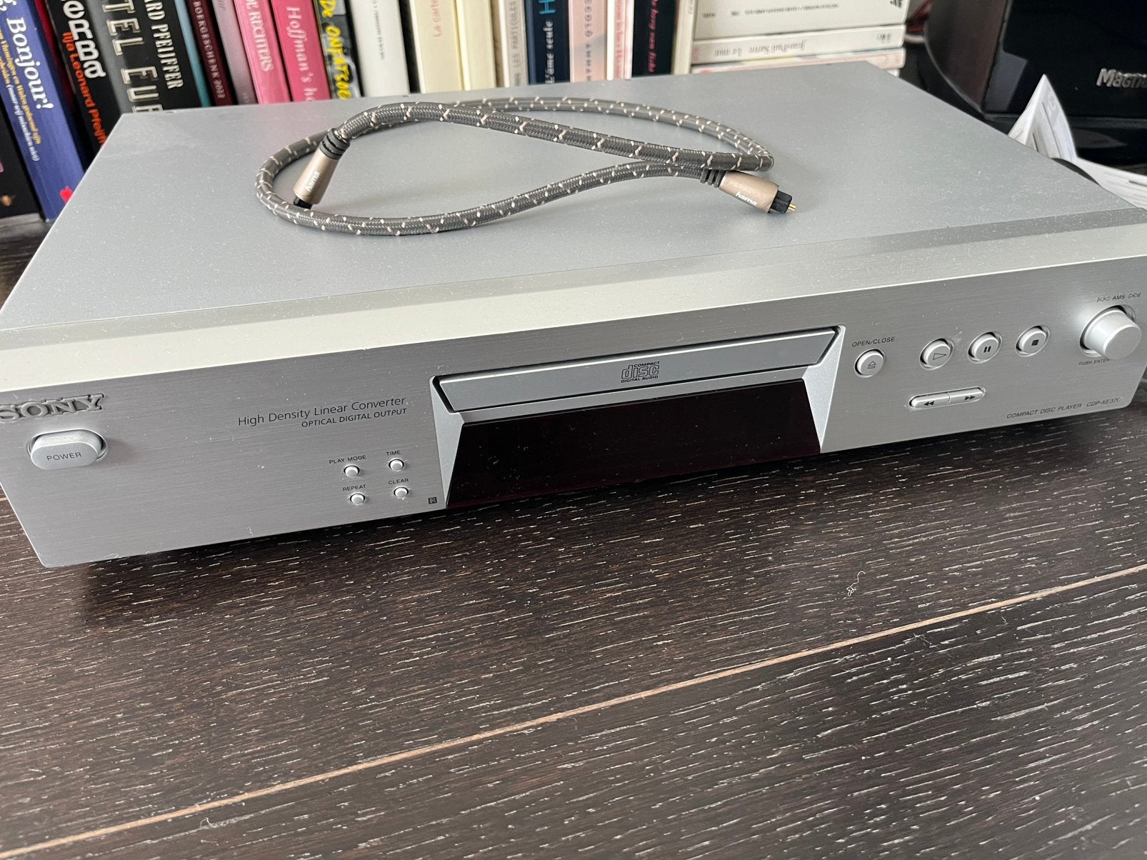 Cd-speler Sony CDP XE370, Enlèvement, Comme neuf, Sony