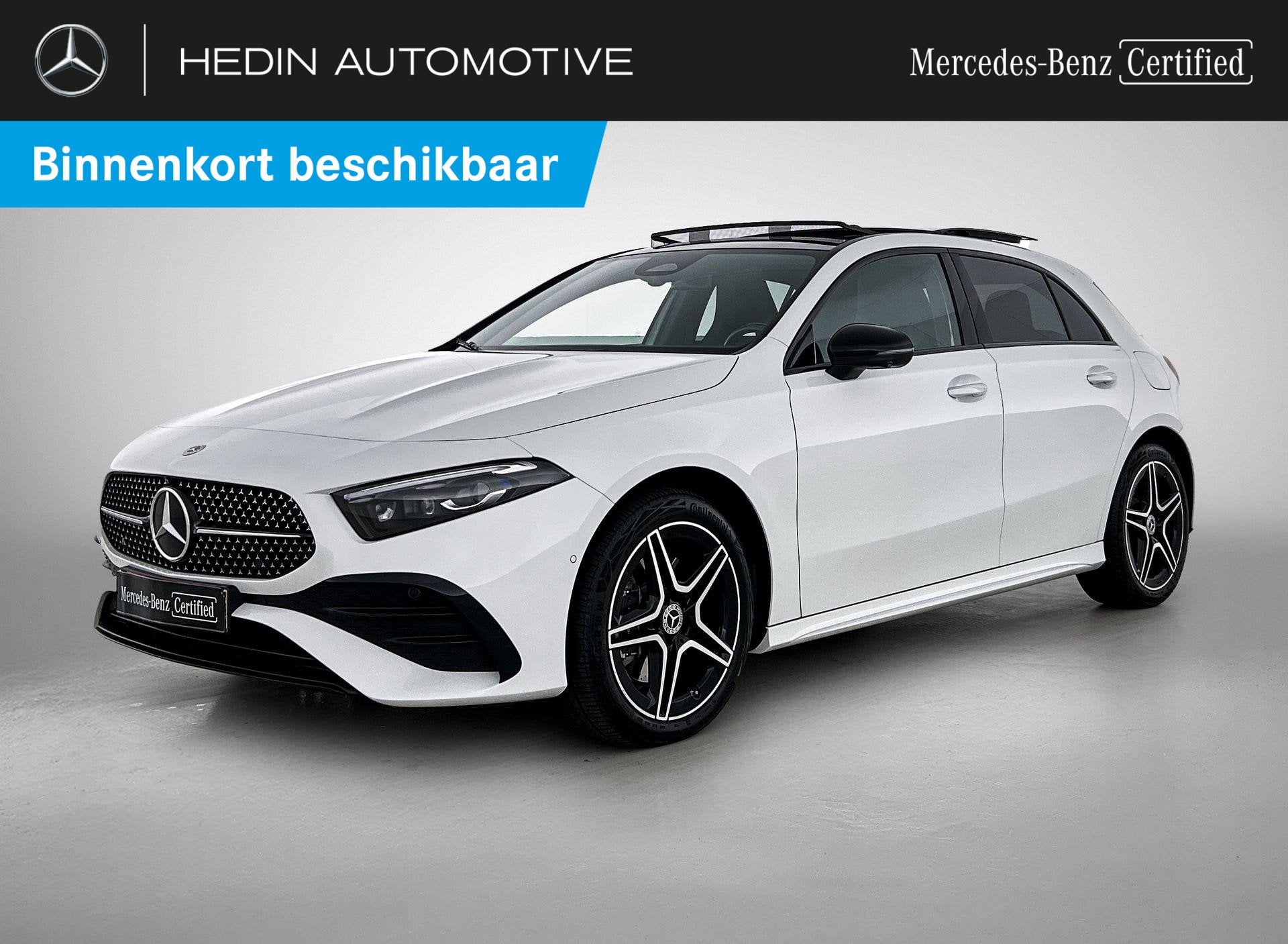 Mercedes-Benz A-Klasse A 250 e AMG Line | Night Pack | Panor, Auto's, Dealer onderhouden, Stof, 4 cilinders, 16 kWh