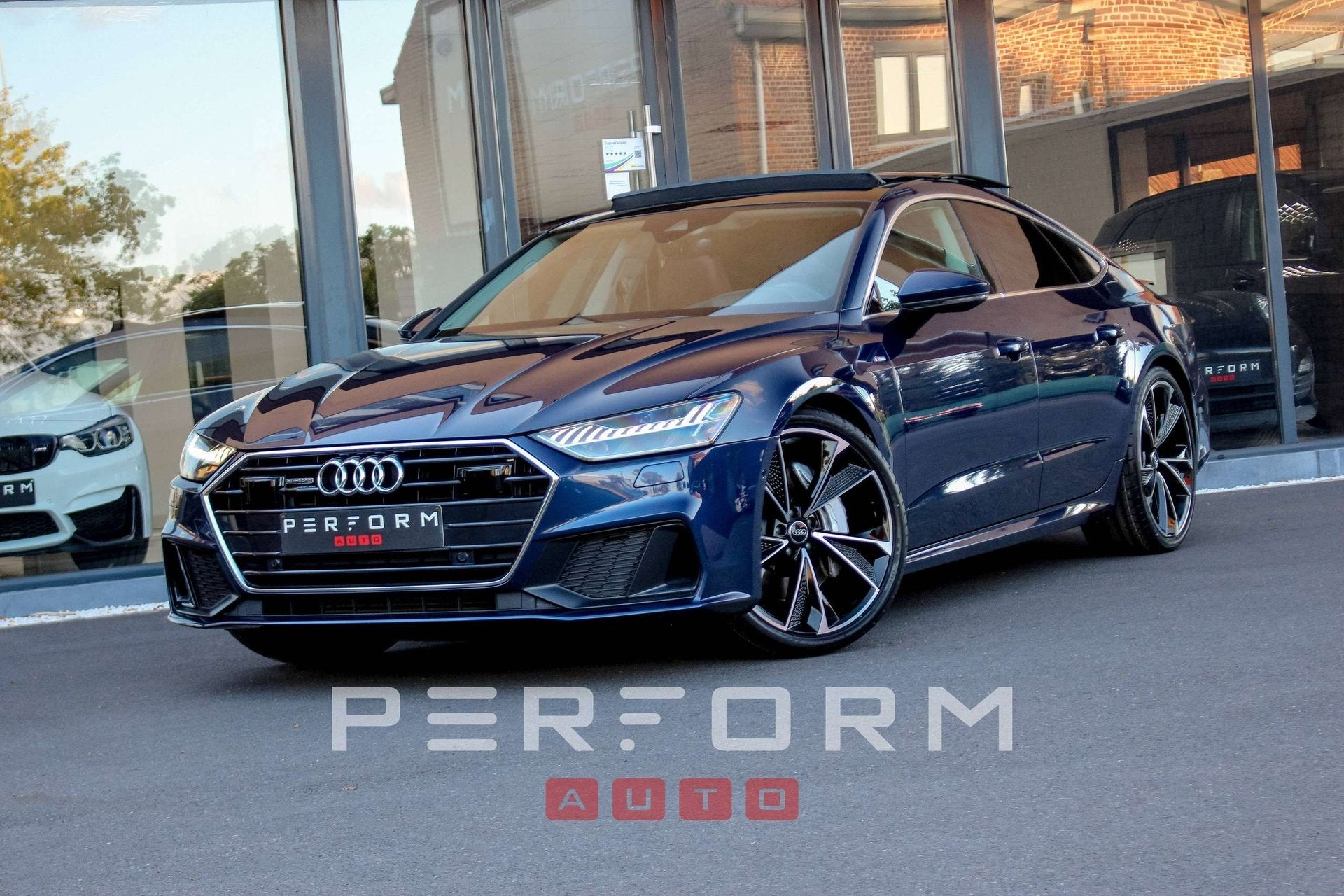 Audi A7 50TFSI*QUATTRO*S-LINE*PANO*21"VELGEN*, Auto's, Gebruikt, Euro 6, 4 cilinders, 1984 cc