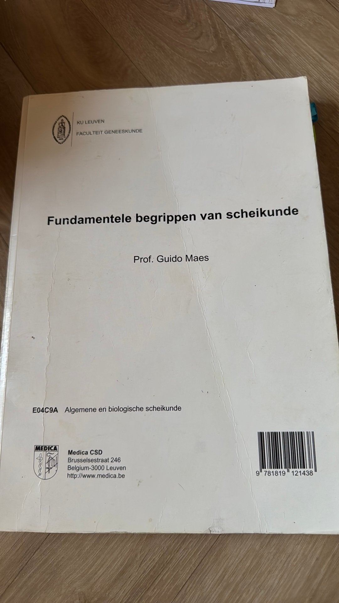 Fundamentele begrippen van scheikunde, Ophalen of Verzenden, Zo goed als nieuw