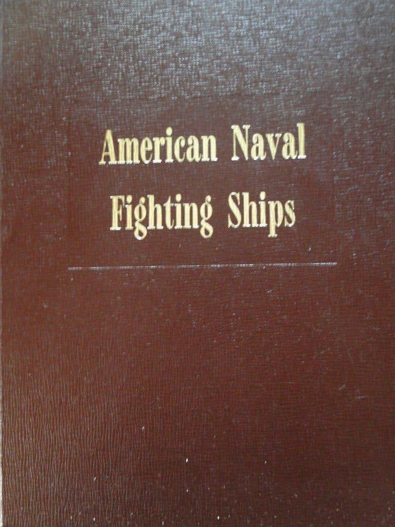 American Naval Fighting Ships-vol I, Verzenden, Zo goed als nieuw, Marine