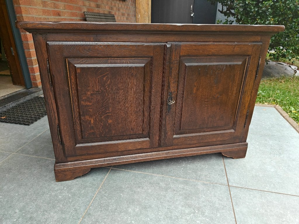 Buffet en chêne massif, Moins de 100 cm, Comme neuf, 100 à 150 cm, Enlèvement
