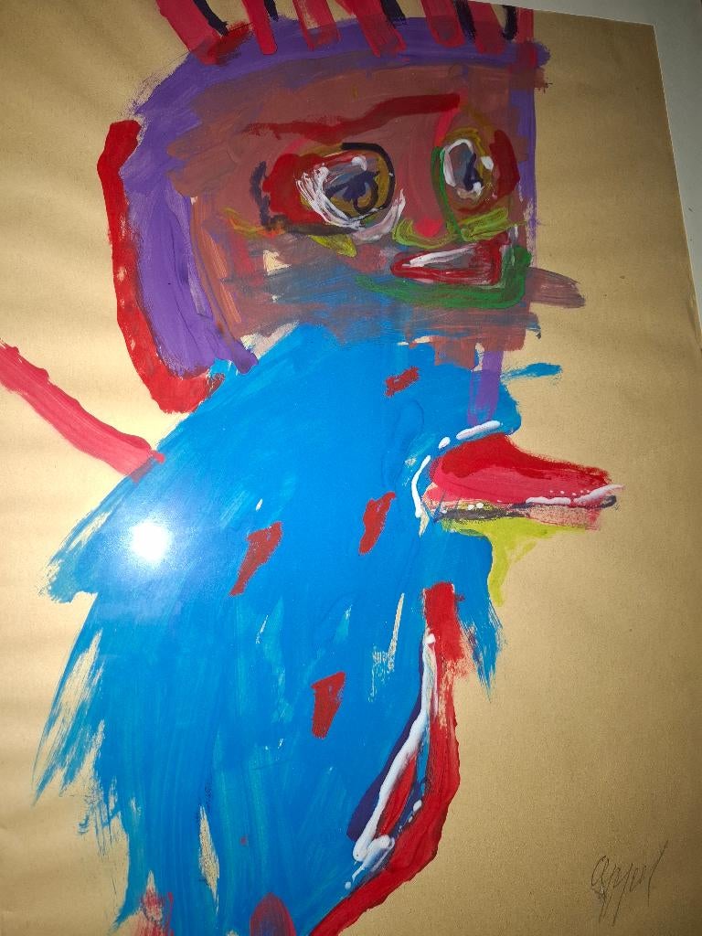 Karel Appel  Uniek werk, Ophalen