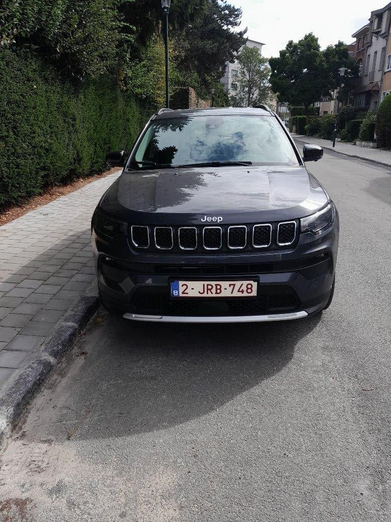 Jeep Compass MHEV 2022, 37.000 km, Autos, Argent ou Gris, Achat, Euro 6, Entretenue par le concessionnaire