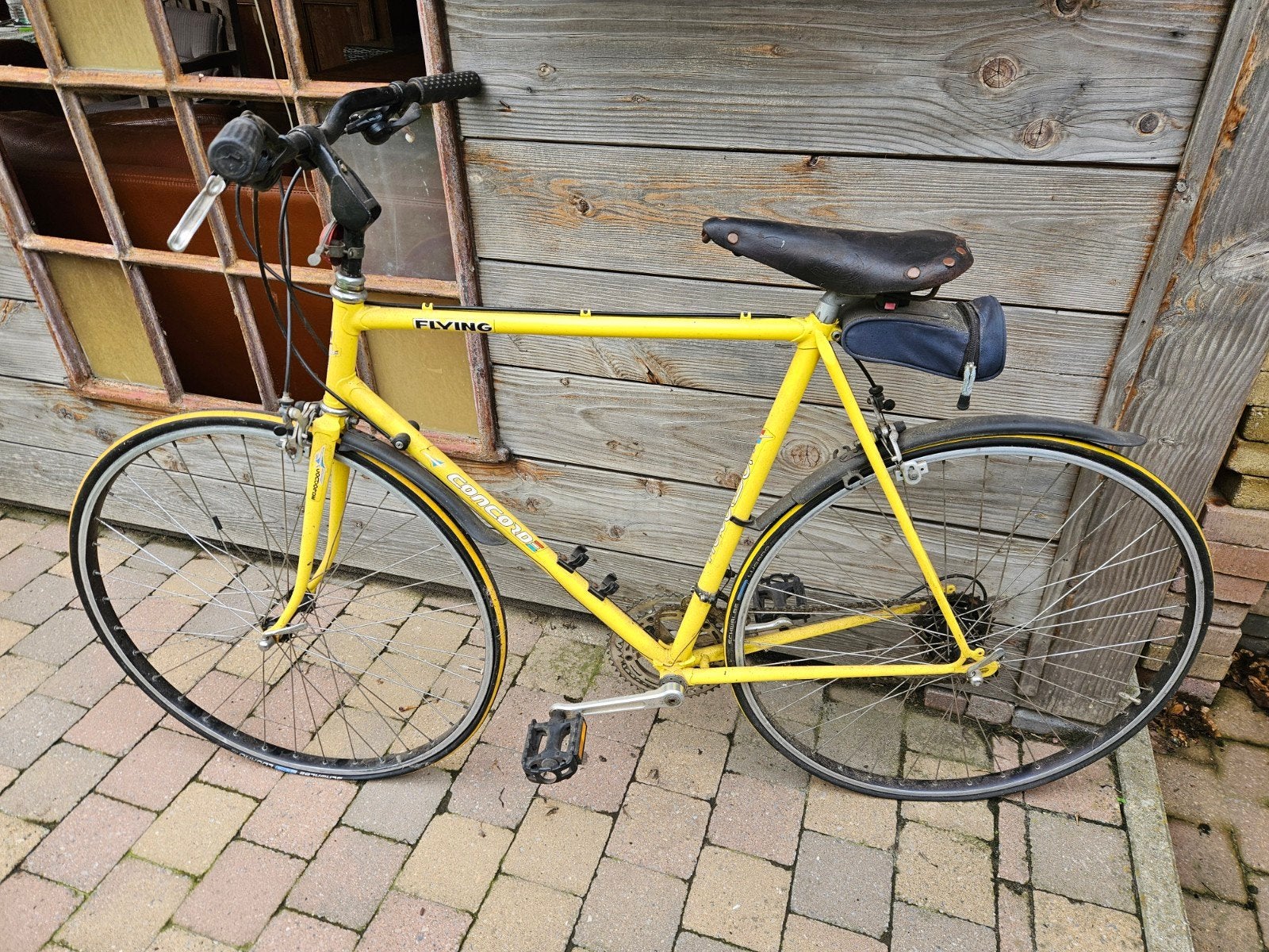 concord race fiets nostalgie, Gebruikt, 10 tot 15 versnellingen, Velgrem, Ophalen