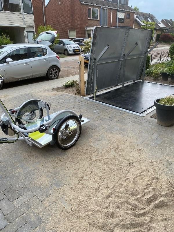 Ondergrondse berging/ stalling afval/ motor en fiets, Ophalen of Verzenden, Nieuw, Metaal, Containerberging