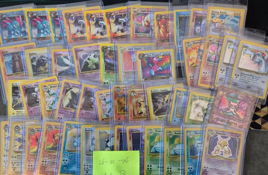 Mega wotc Verzameling. 500 holos en complete sets., Hobby en Vrije tijd, Ophalen, Booster