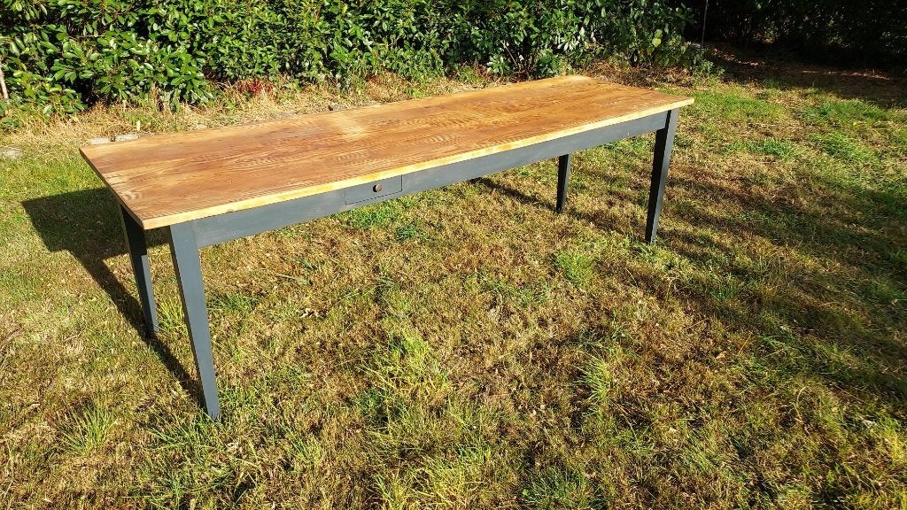 Table de ferme, Enlèvement, Utilisé, 50 à 100 cm, Rectangulaire