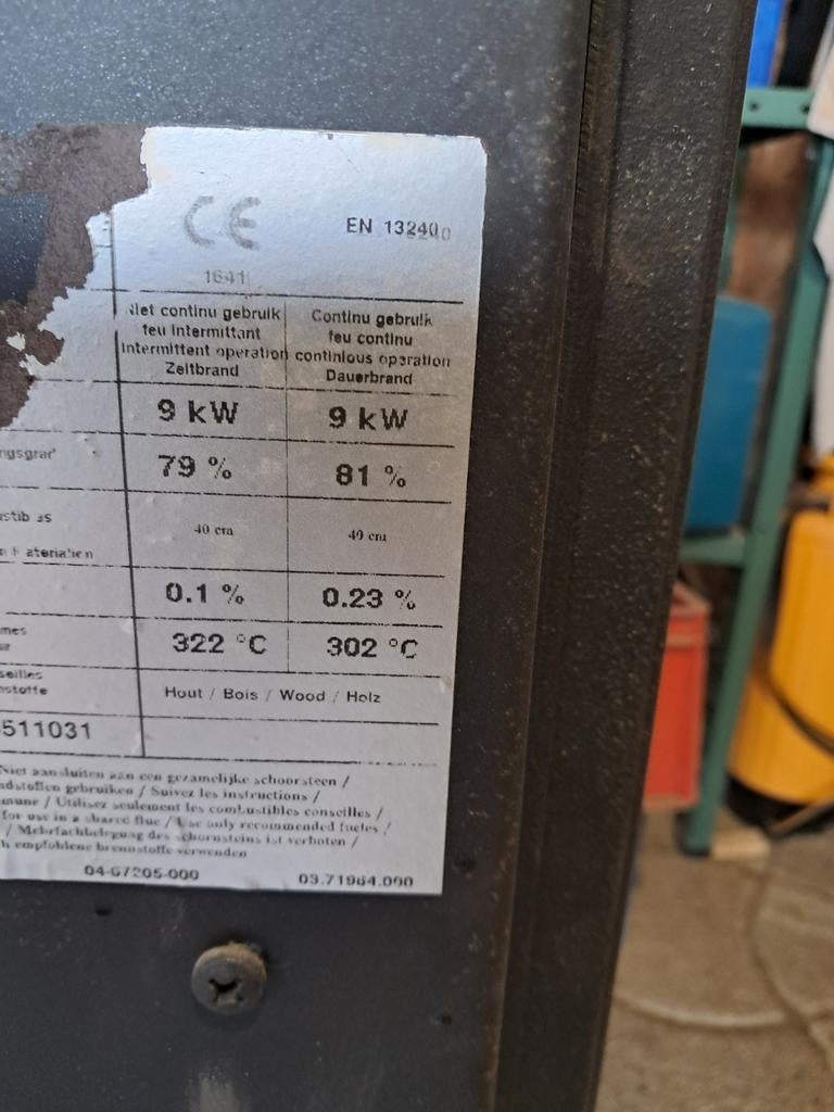 Houtkachel DRU 64CB, Huis en Inrichting, Kachels, Ophalen, Houtkachel